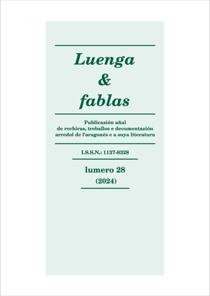 thumbnail of Luenga & fablas 28 (2024)